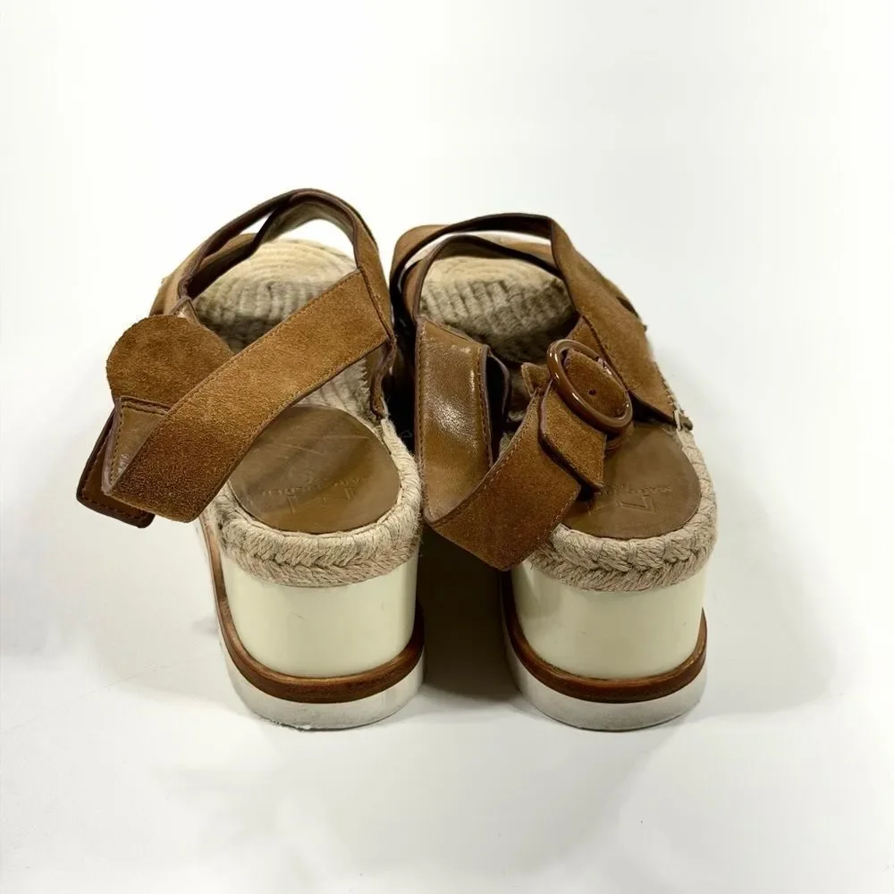 Marc Fisher Platform Espadrille Sandals – Size 8.5